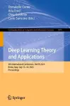 Deep Learning Theory and Applications cover