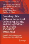 Proceedings of the 3rd Annual International Conference on Material, Machines and Methods for Sustainable Development (MMMS2022) cover