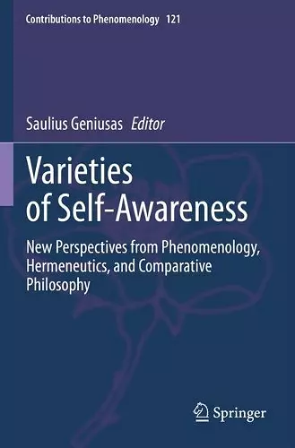Varieties of Self-Awareness cover