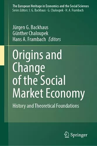 Origins and Change of the Social Market Economy cover