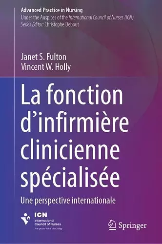 La fonction d’infirmière clinicienne spécialisée cover