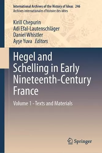 Hegel and Schelling in Early Nineteenth-Century France cover