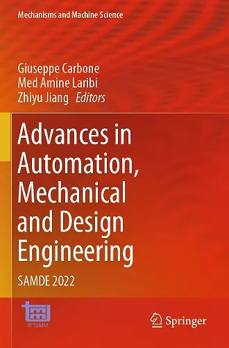 Advances in Automation, Mechanical and Design Engineering cover