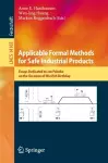 Applicable Formal Methods for Safe Industrial Products cover