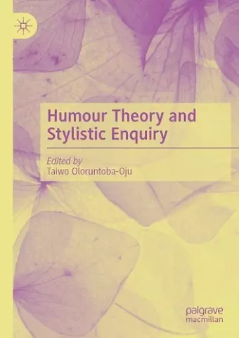 Humour Theory and Stylistic Enquiry cover