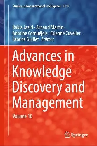 Advances in Knowledge Discovery and Management cover