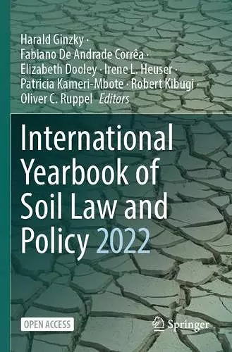 International Yearbook of Soil Law and Policy 2022 cover