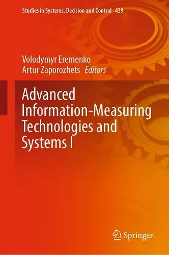 Advanced Information-Measuring Technologies and Systems I cover