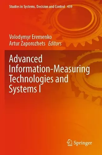 Advanced Information-Measuring Technologies and Systems I cover