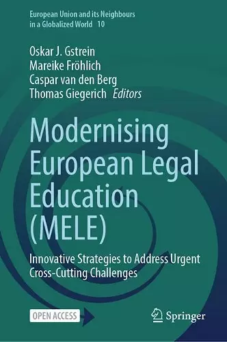 Modernising European Legal Education (MELE) cover