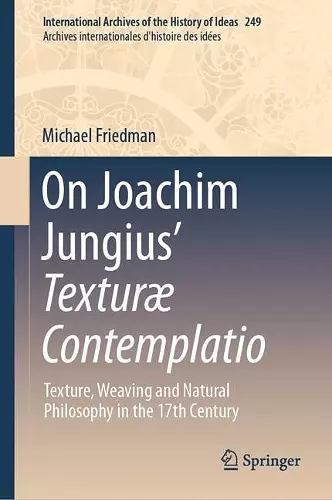 On Joachim Jungius’ Texturæ Contemplatio cover