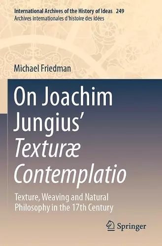 On Joachim Jungius’ Texturæ Contemplatio cover