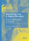Questioning Care in Higher Education cover