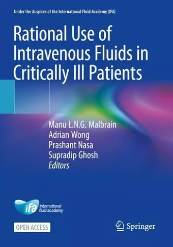 Rational Use of Intravenous Fluids in Critically Ill Patients cover