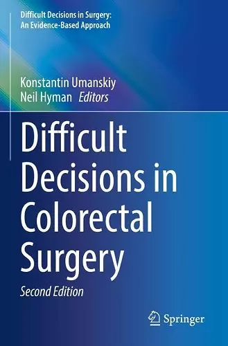 Difficult Decisions in Colorectal Surgery cover