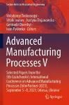 Advanced Manufacturing Processes V cover