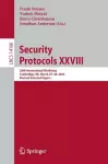 Security Protocols XXVIII cover