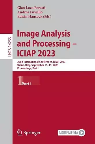 Image Analysis and Processing – ICIAP 2023 cover