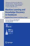 Machine Learning and Knowledge Discovery in Databases: Applied Data Science and Demo Track cover