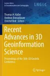 Recent Advances in 3D Geoinformation Science cover