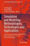 Simulation and Modeling Methodologies, Technologies and Applications cover