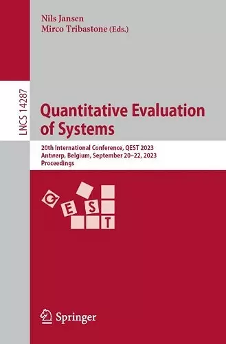 Quantitative Evaluation of Systems cover