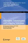 Information, Communication and Computing Technology cover