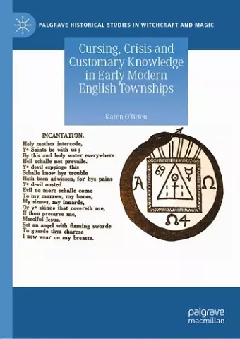 Cursing, Crisis and Customary Knowledge in Early Modern English Townships cover