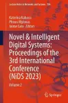 Novel & Intelligent Digital Systems: Proceedings of the 3rd International Conference (NiDS 2023) cover