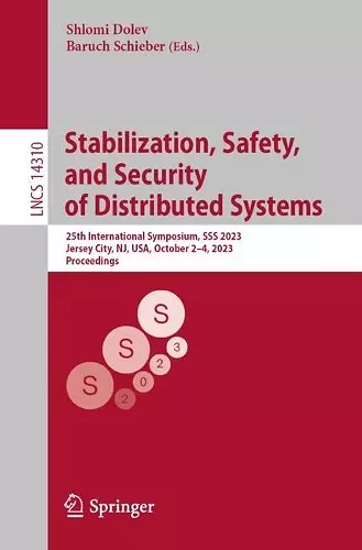 Stabilization, Safety, and Security of Distributed Systems cover