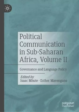 Political Communication in Sub-Saharan Africa, Volume II cover