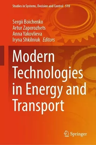 Modern Technologies in Energy and Transport cover
