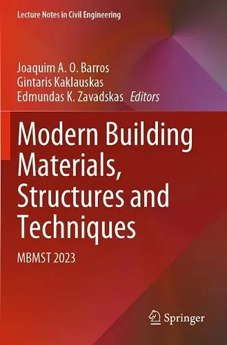 Modern Building Materials, Structures and Techniques cover