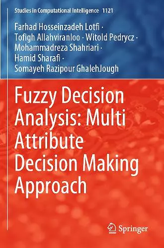 Fuzzy Decision Analysis: Multi Attribute Decision Making Approach cover