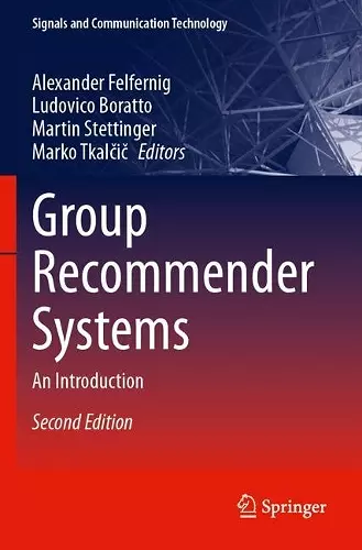 Group Recommender Systems cover