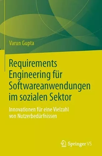 Requirements Engineering für Softwareanwendungen im sozialen Sektor cover