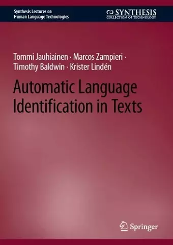 Automatic Language Identification in Texts cover