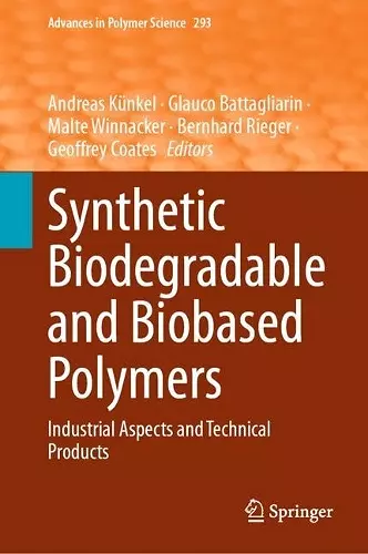 Synthetic Biodegradable and Biobased Polymers cover