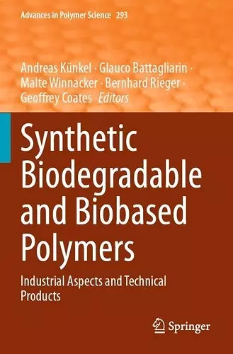 Synthetic Biodegradable and Biobased Polymers cover