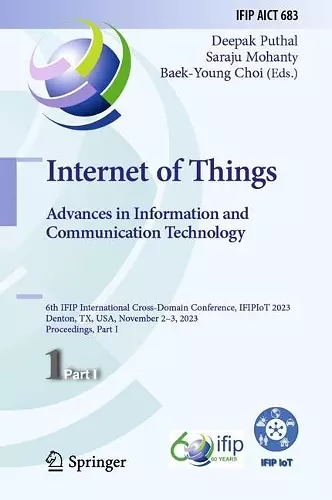 Internet of Things. Advances in Information and Communication Technology cover