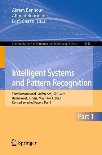 Intelligent Systems and Pattern Recognition cover