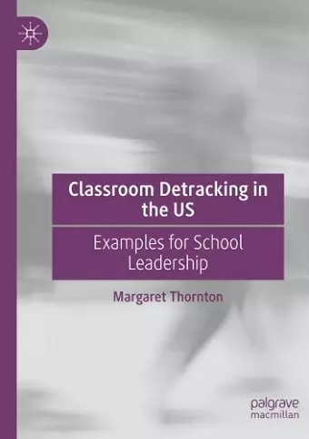 Classroom Detracking in the US cover