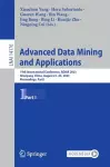 Advanced Data Mining and Applications cover