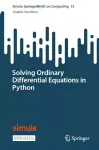 Solving Ordinary Differential Equations in Python cover