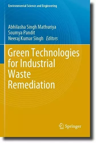 Green Technologies for Industrial Waste Remediation cover