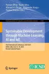 Sustainable Development through Machine Learning, AI and IoT cover