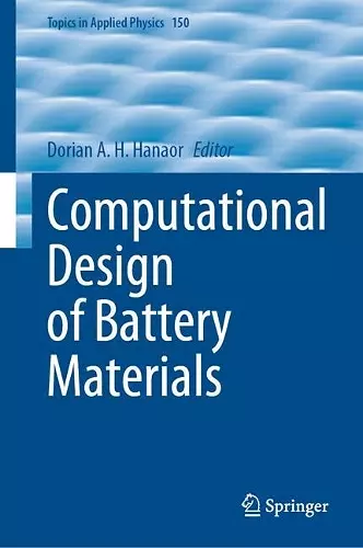 Computational Design of Battery Materials cover
