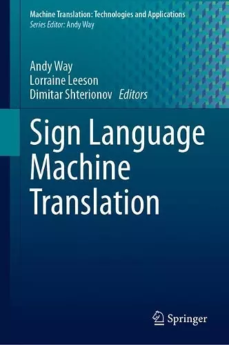 Sign Language Machine Translation cover