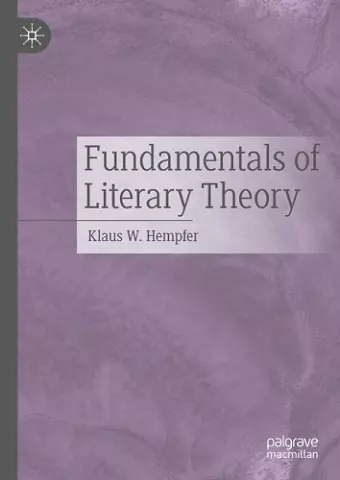 Fundamentals of Literary Theory cover