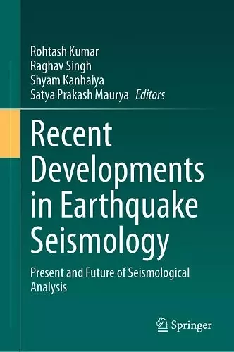 Recent Developments in Earthquake Seismology cover